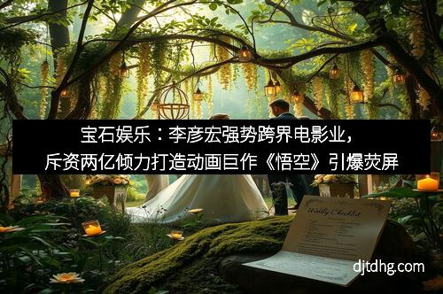宝石娱乐：李彦宏强势跨界电影业，斥资两亿倾力打造动画巨作《悟空》引爆荧屏